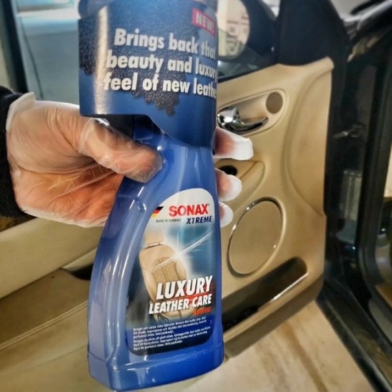 Sonax Xtreme Leather care framside.