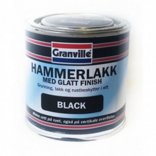 Granville Hammerlakk Sort 250 ml