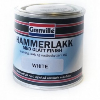 Granville Hammerlakk Hvit 250 ml