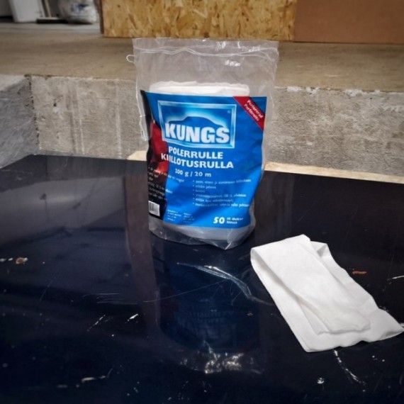 Kungs Polerrull 50 ark til polering av bil og båt.