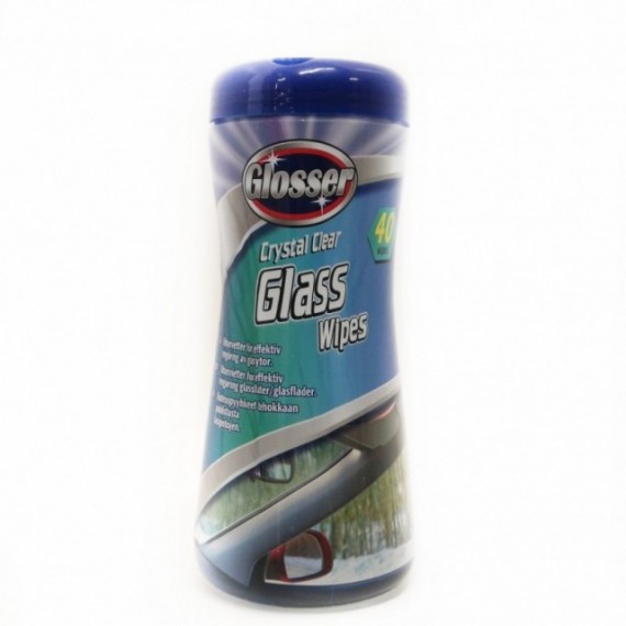 Glosser Glass Wipes.