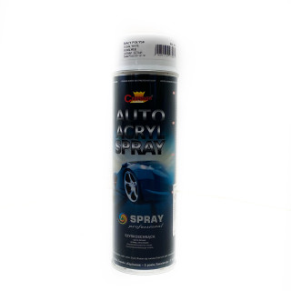 Billakk hvit blank sprayboks
